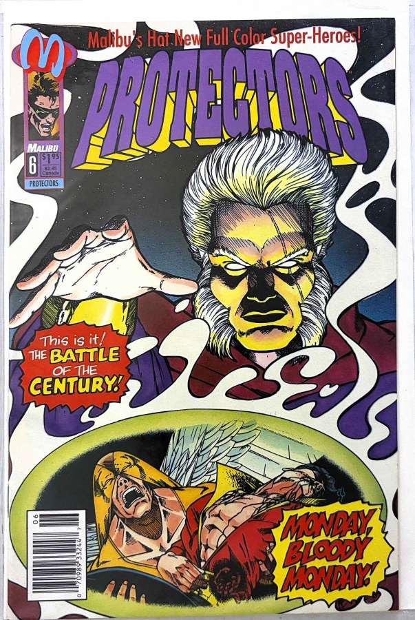 Protectors #6 (1993) Malibu cover