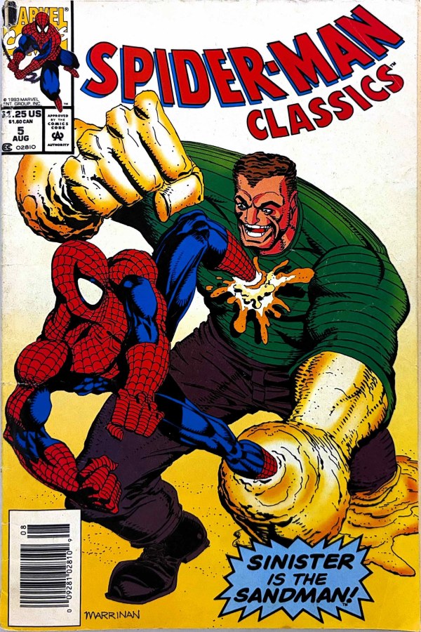 Spider-Man Classics #5 (1993) Marvel cover