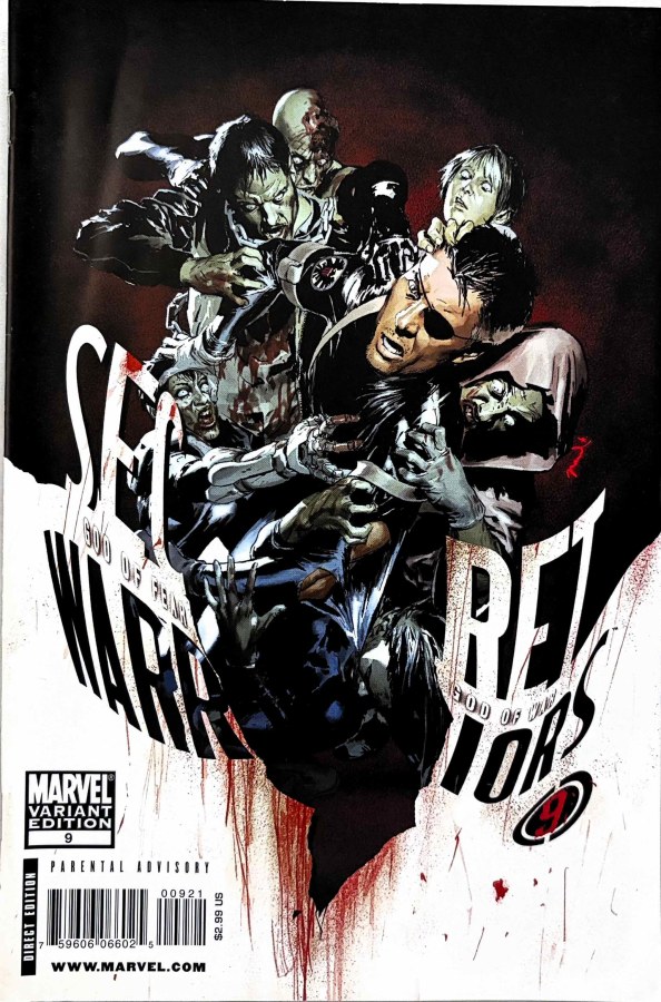 Secret Warriors #9 (2009) Marvel Variant Edition cover