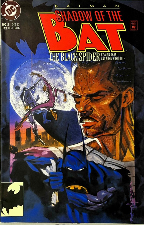 Batman: Shadow of the Bat #5 (1992) DC cover