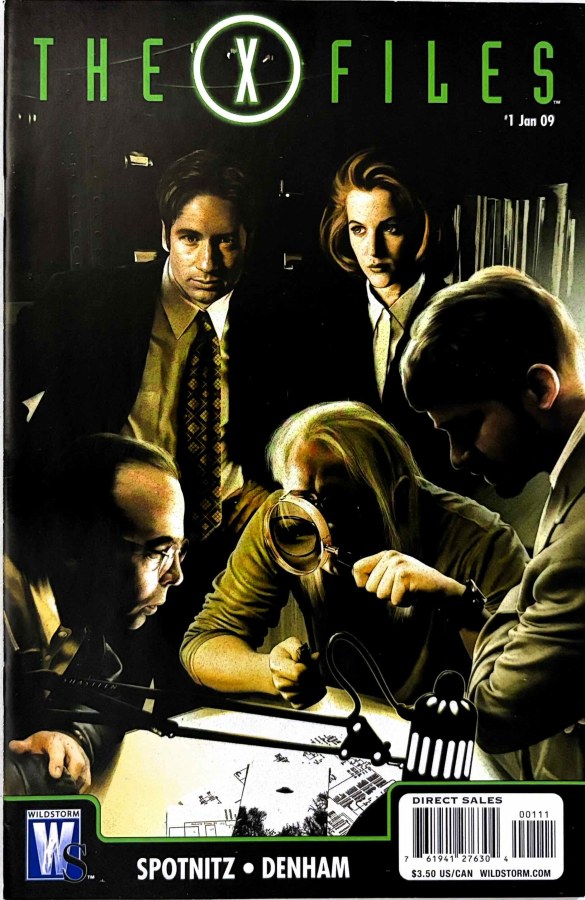 The X-Files #1 (2009) WildStorm cover