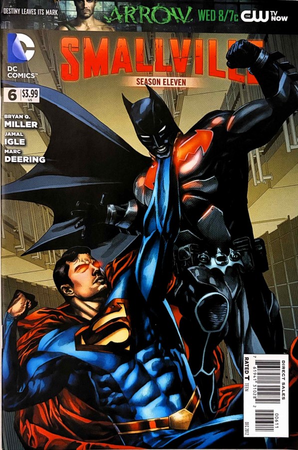 Smallville Season Eleven #6 (2012) DC cover