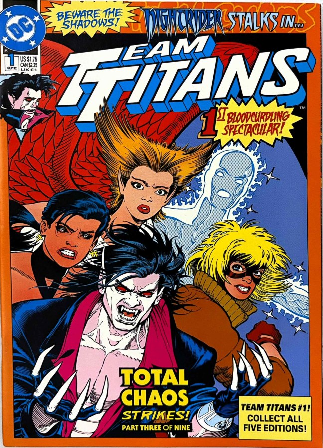 Team Titans #1 (1992) DC cover