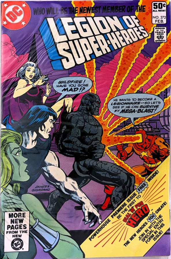The Legion of Super-Heroes #272 (1981) DC cover