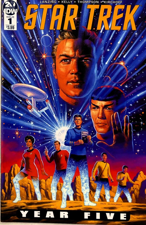 Star Trek: Year Five #1 (2019) IDW First Printing cover