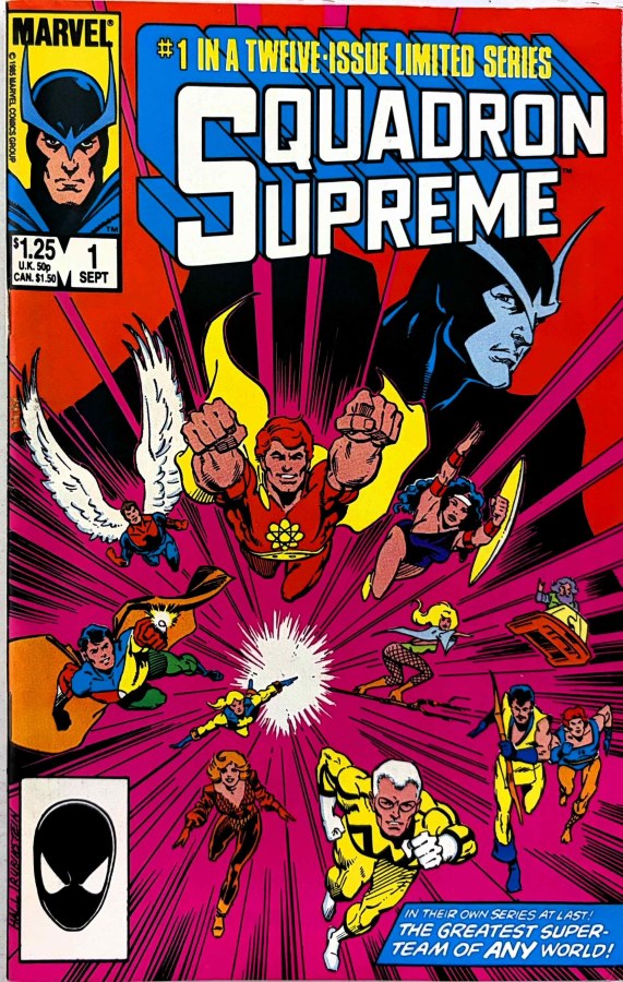 Squadron Supreme #1 (1985) Marvel cover