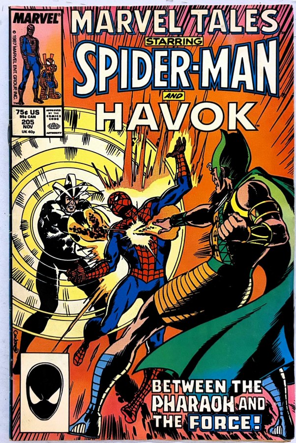 Marvel Tales #205 (1987) Marvel cover