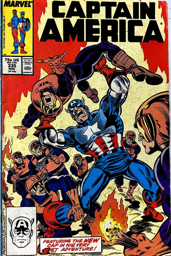 Captain America #335 (1987) Marvel cover
