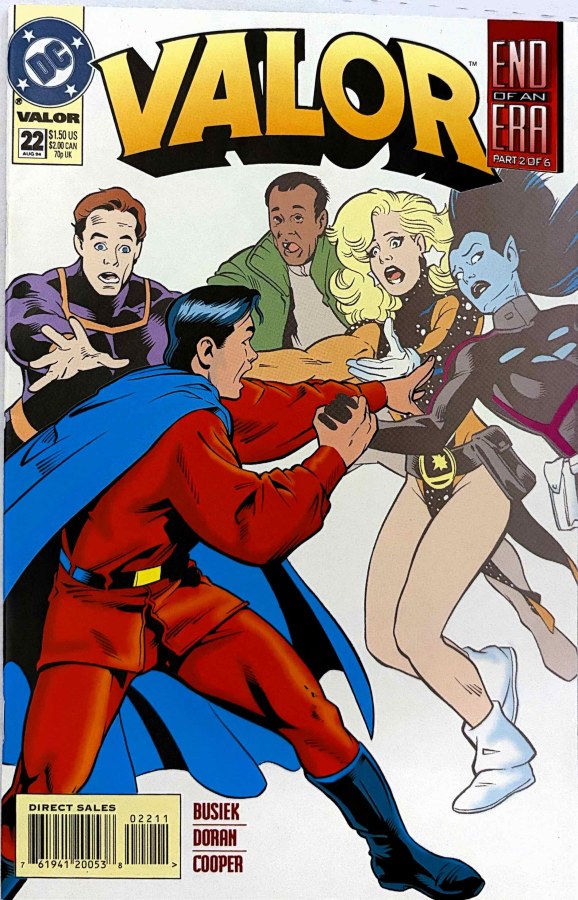 Valor #22 (1994) DC cover