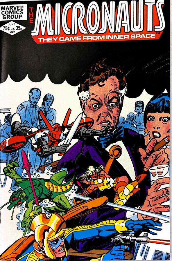 The Micronauts #42 (1982) Marvel cover
