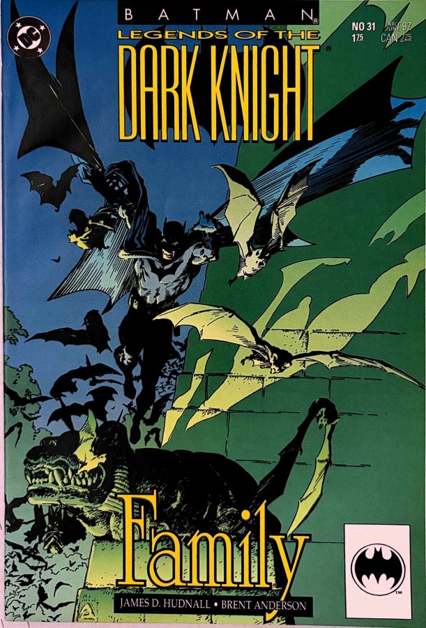 Batman: Legends of the Dark Knight #31 (1992) DC cover