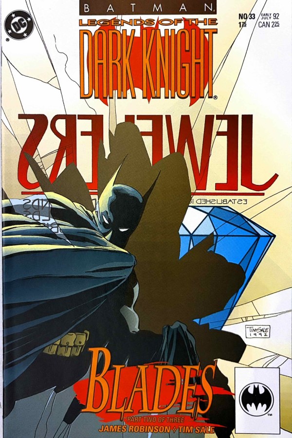 Batman: Legends of the Dark Knight #33 (1992) DC cover