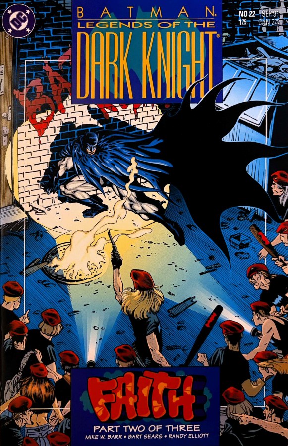 Legends of the Dark Knight #22 (1991) DC cover