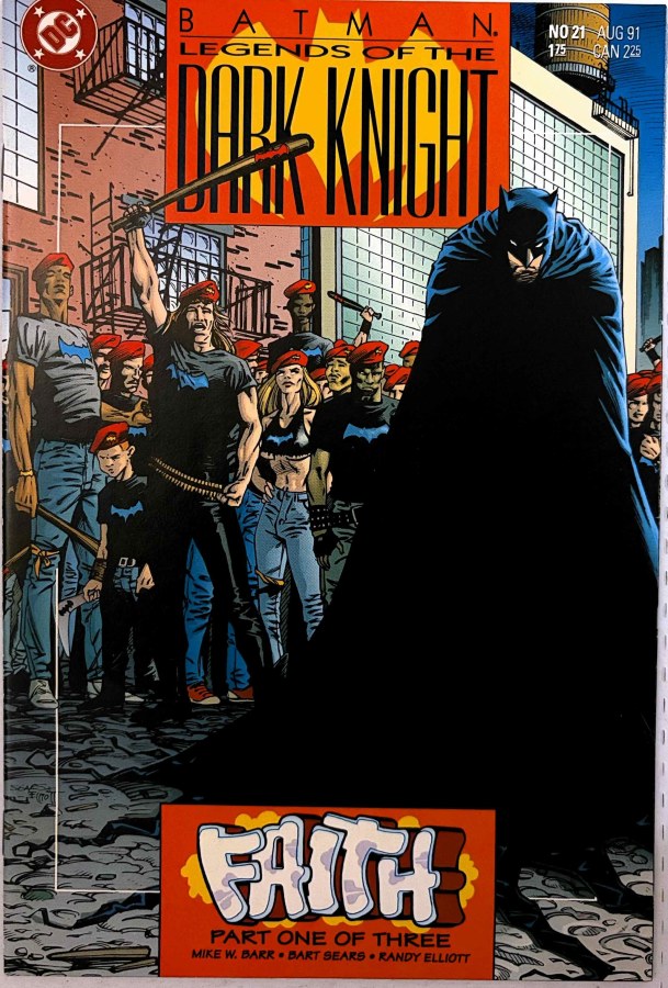 Legends of the Dark Knight #21 (1991) DC cover