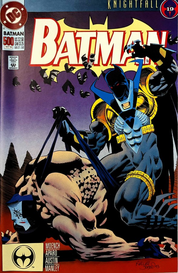 Batman #500 (1993) DC cover