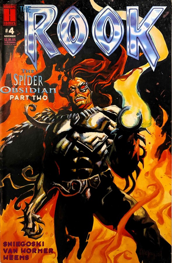 The Rook #4 (1995) Harris Comics cover