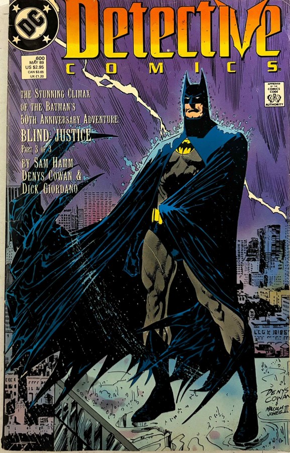 Detective Comics #600 (1989) DC cover