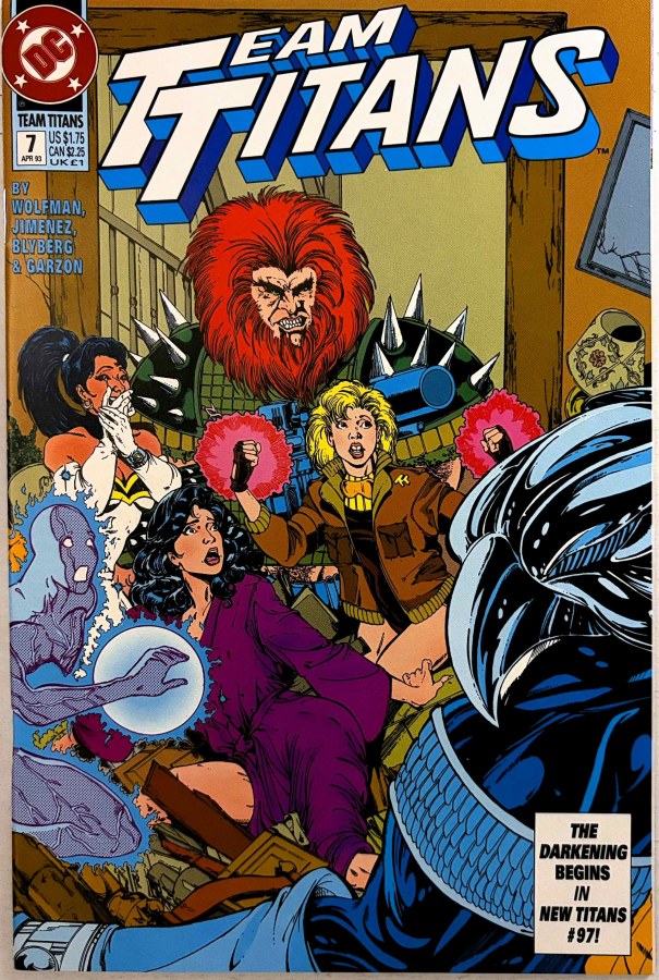 Team Titans #7 DC cover