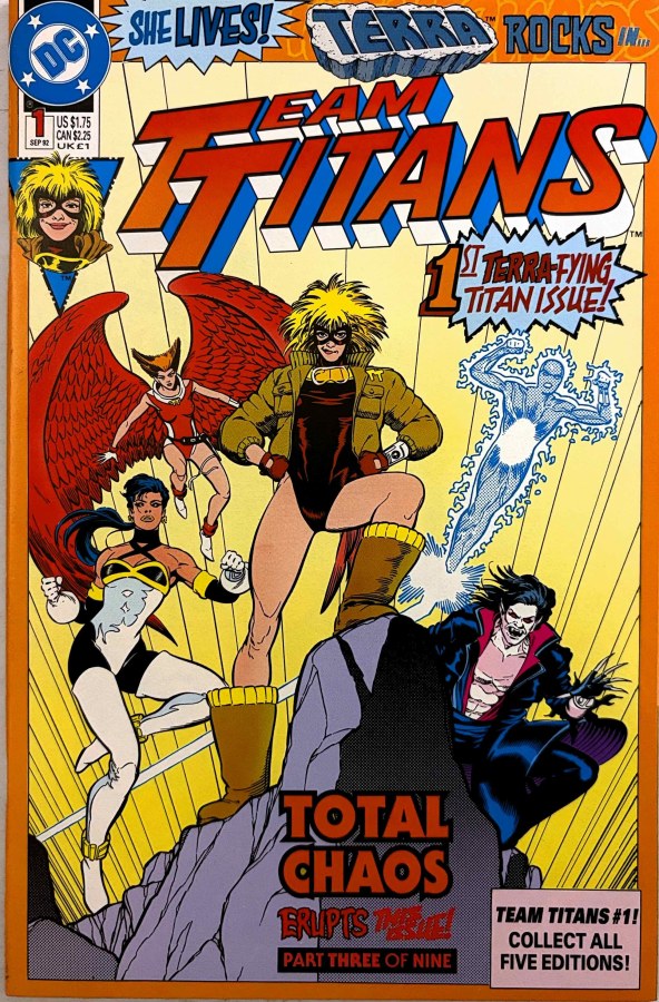 Team Titans #1 (1992) DC cover