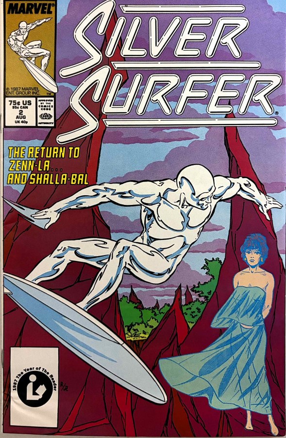 Silver Surfer #2 (1987) Marvel cover