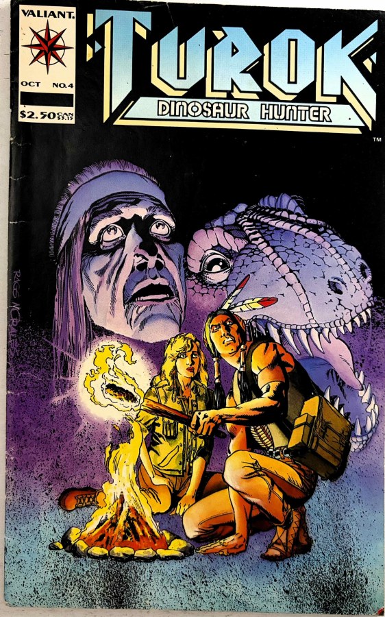 Turok, Dinosaur Hunter #4 Valiant cover