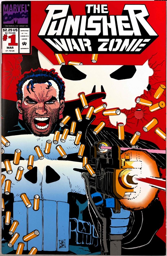 The Punisher War Zone #1 (1992) Marvel cover