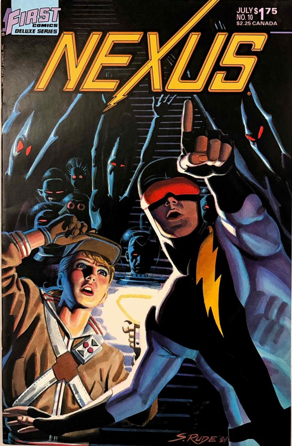 Nexus #10 (1985) First Comics cover