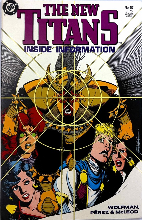 The New Titans #57 (1989) DC cover