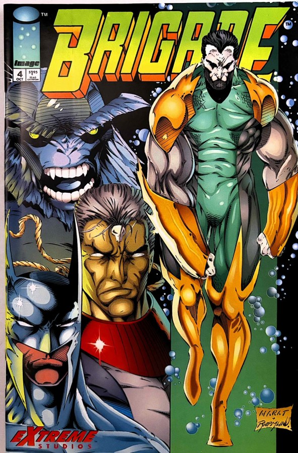 Brigade #4 (1993) Image Comics / Extreme cover