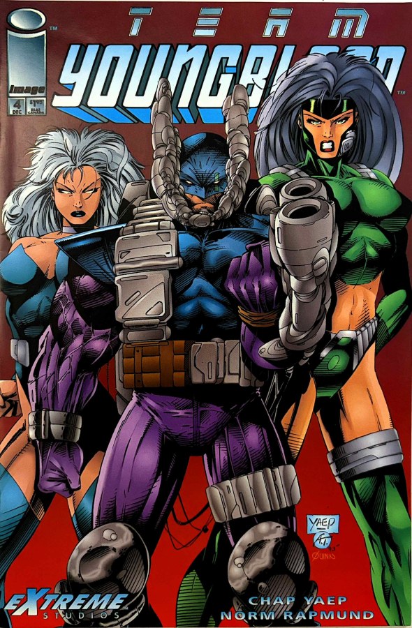 Team Youngblood #4 (1993) Image cover