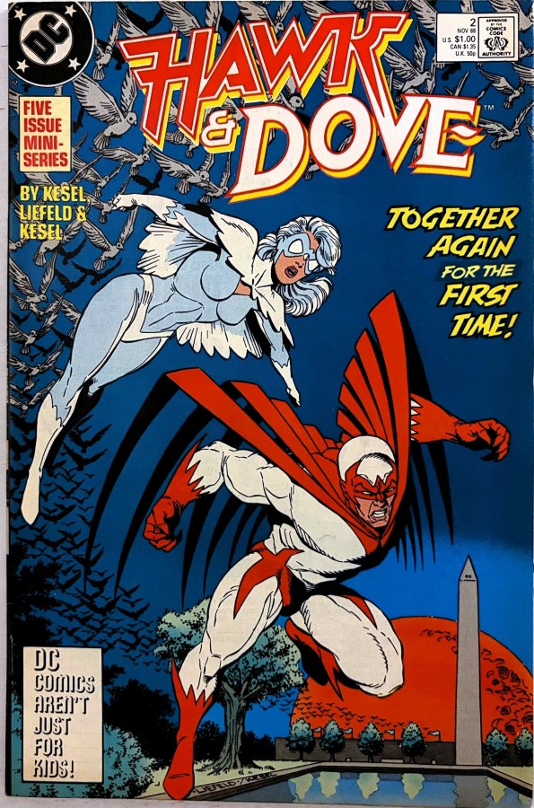 Hawk and Dove #2 DC cover