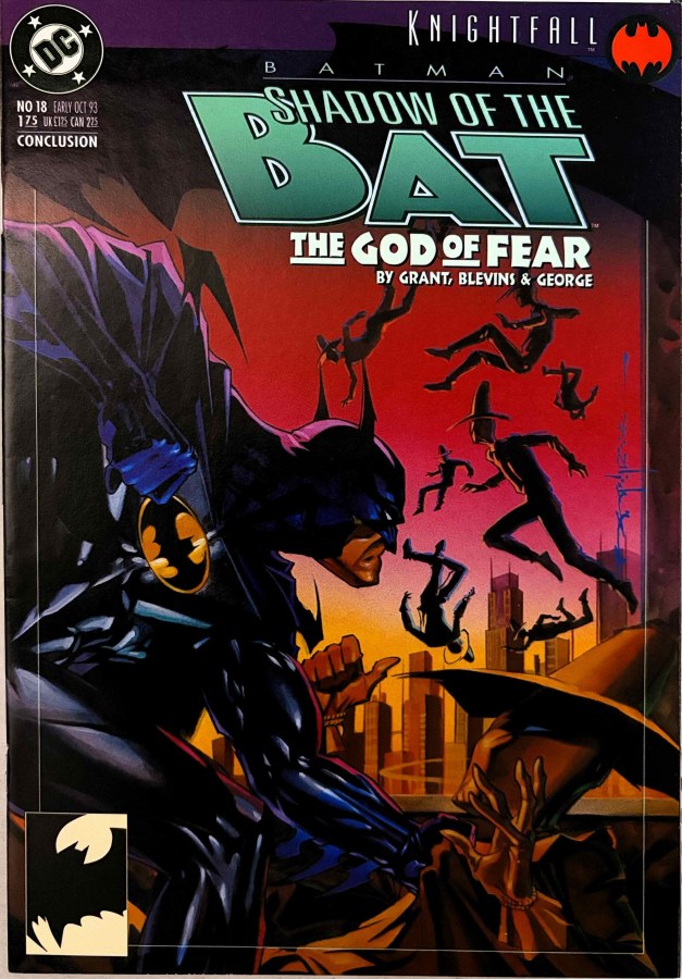 Batman: Shadow of the Bat #18 (1993) DC cover