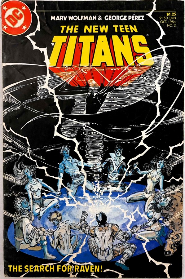 The New Teen Titans #2 (1984) DC cover