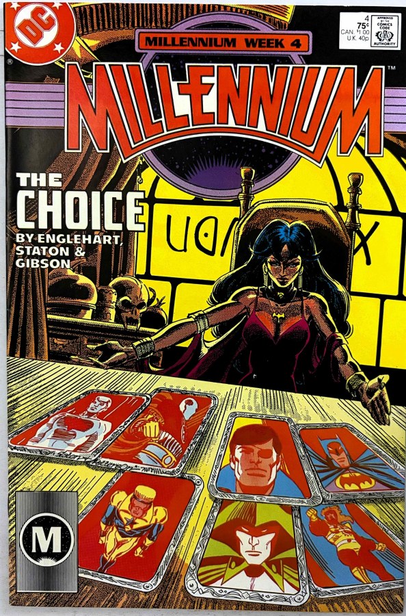 Millennium #4 (1988) DC cover