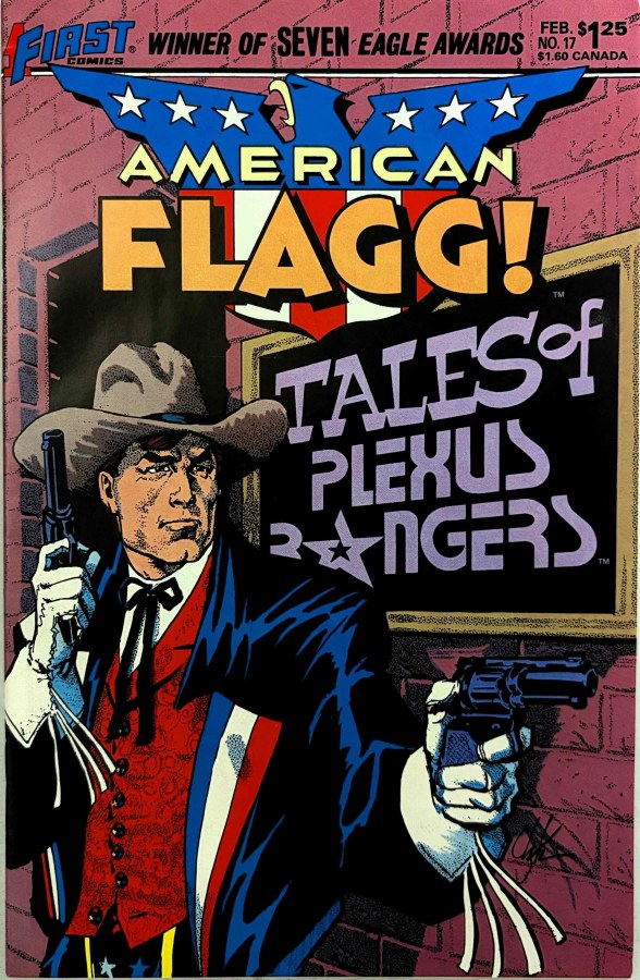 American Flagg! #17 (1985) First Comics cover