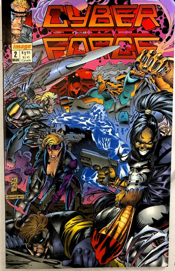 Cyberforce #2 (1993) Image cover