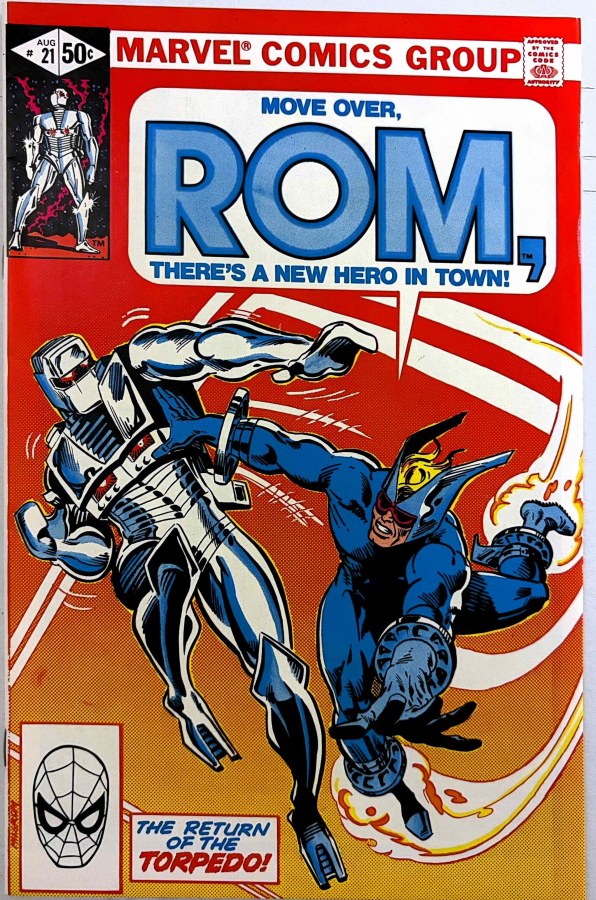 Rom #21 (1981) Marvel cover