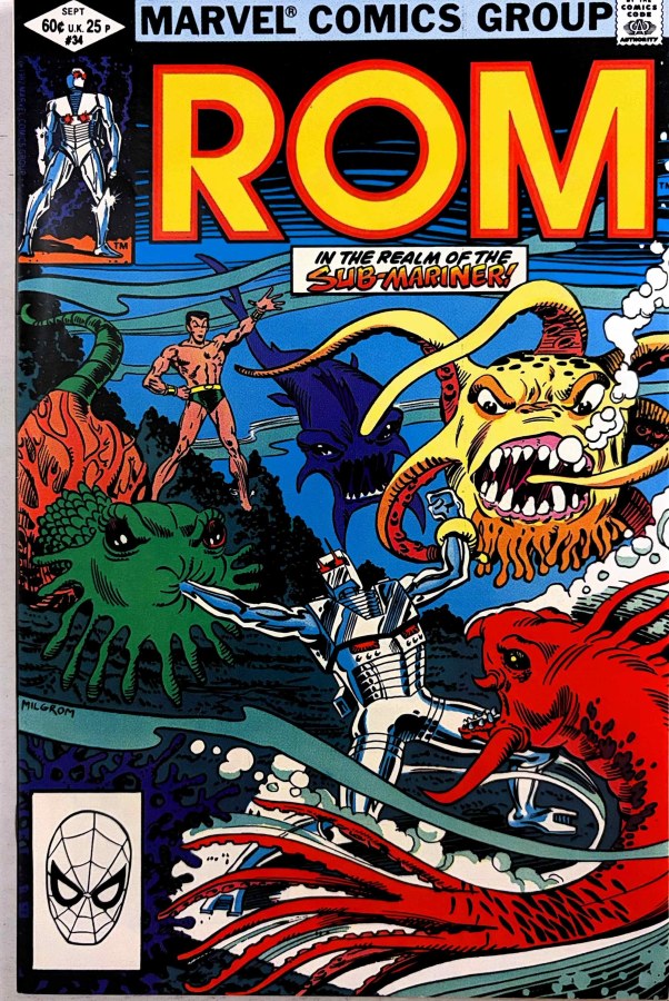 Rom #34 (1982) Marvel cover