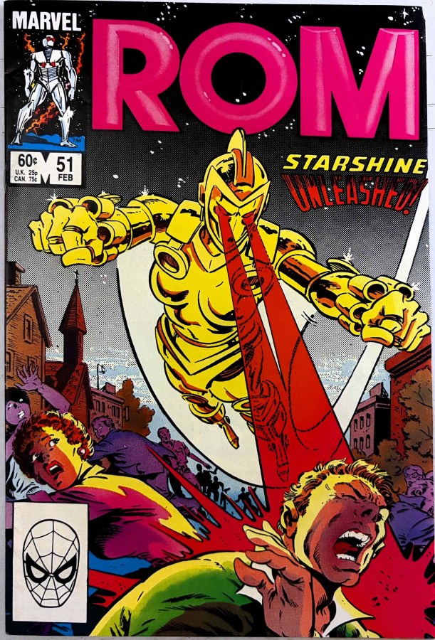 Rom #51 (1984) Marvel cover