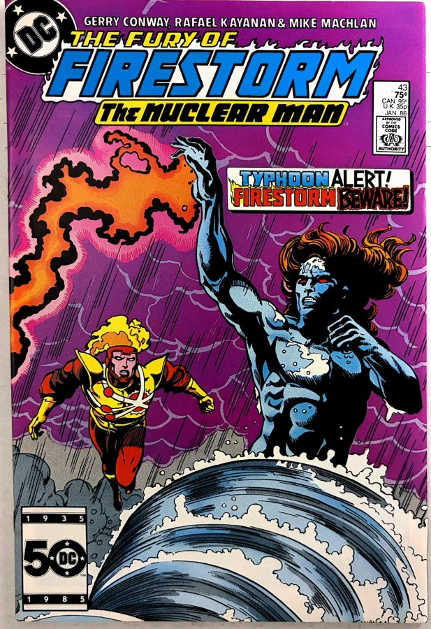 The Fury of Firestorm #43 (1986) DC cover