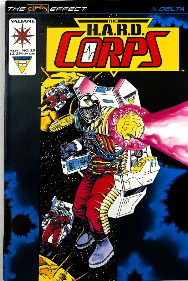The H.A.R.D. Corps #23 (1994) Valiant cover