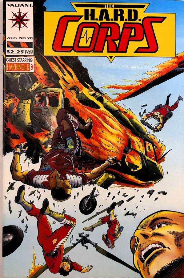 The H.A.R.D. Corps #20 (1994) Valiant cover