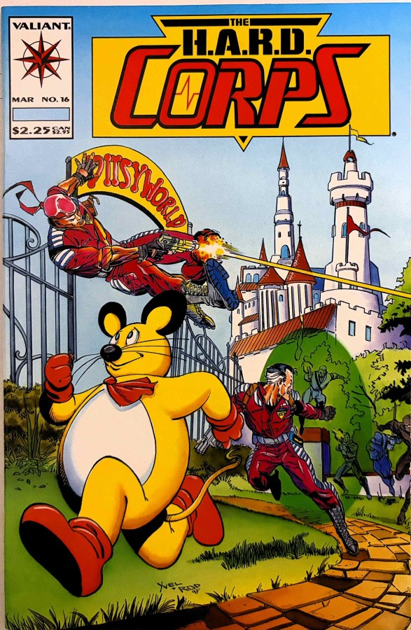 The H.A.R.D. Corps #16 (1994) Valiant cover