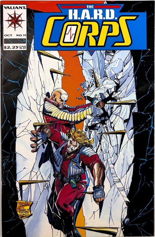 The H.A.R.D. Corps #11 (1993) Valiant cover