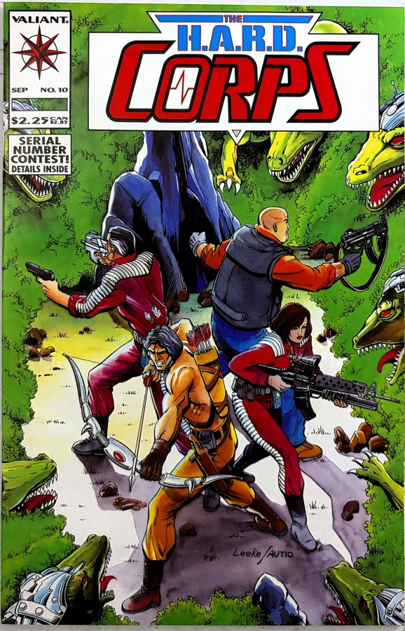 The H.A.R.D. Corps #10 (1993) Valiant cover