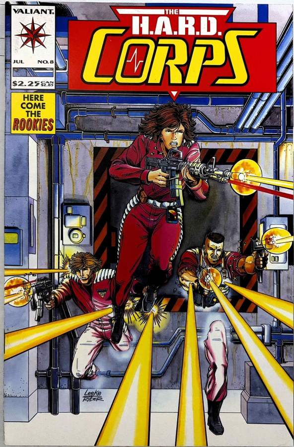 H.A.R.D. Corps #8 (1993) Valiant cover