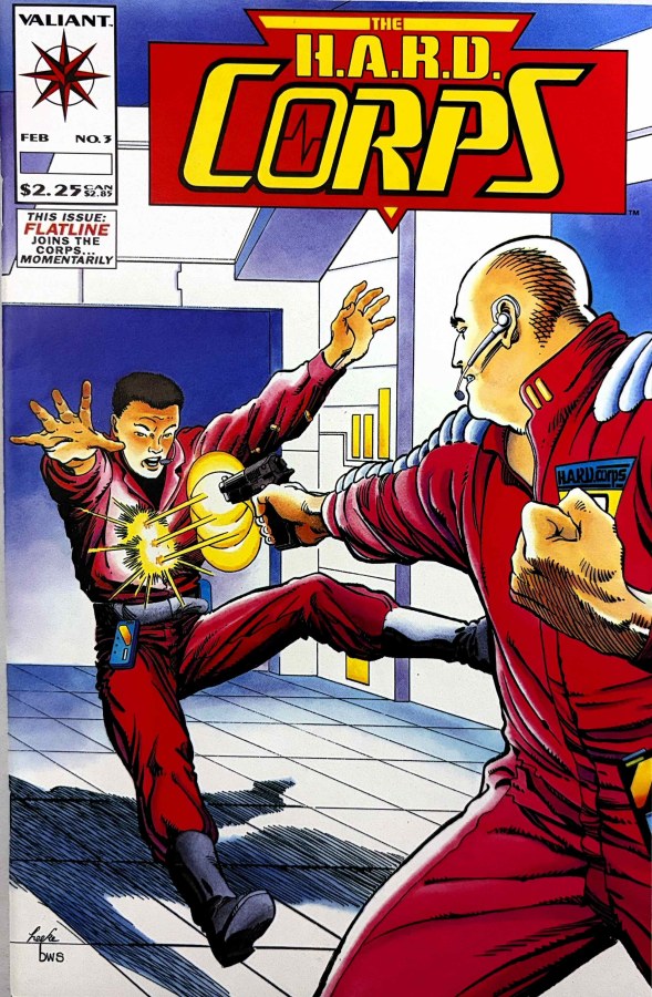 The H.A.R.D. Corps #3 (1993) Valiant cover