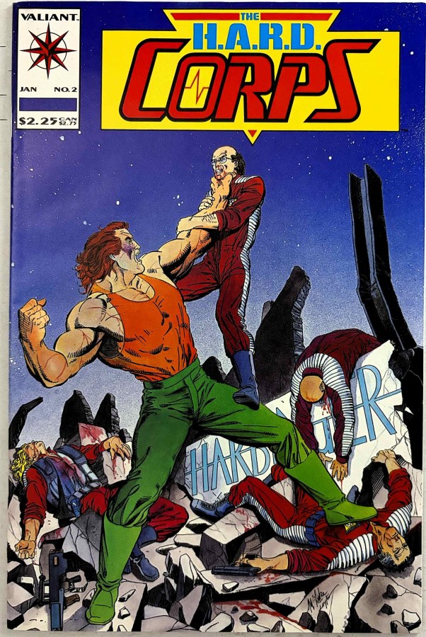 The H.A.R.D. Corps #2 (1993) Valiant cover