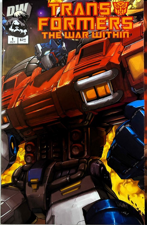 Transformers: The War Within #1 (2002) Dreamwave cover