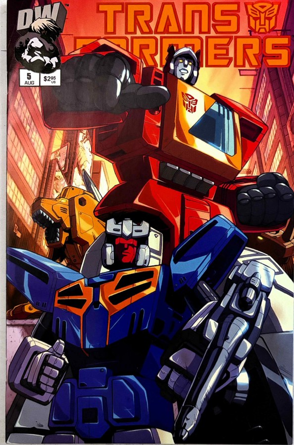 Transformers: Generation 1 #5 (2002) Dreamwave cover